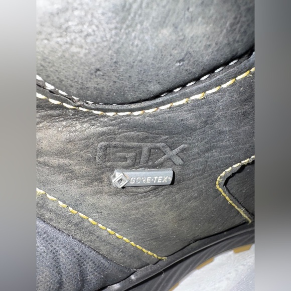 Ecco Exostrike GTX Women's Black High Top Hiking Boot Leather Gortex Size US 6 - Picture 8 of 9